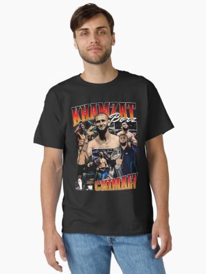Khamzat Chimaev Borz "Mountain Wolf" Classic T-Shirt