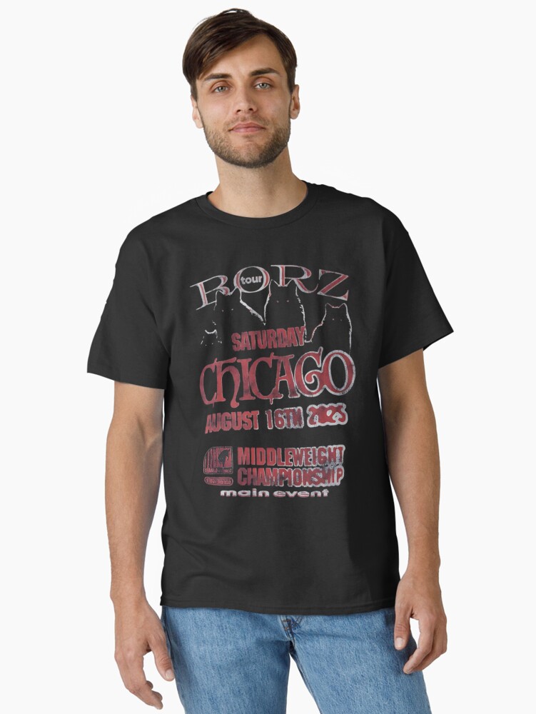 Khamzat Chimaev Borz Tour 2.0 Classic T-Shirt