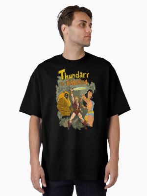 Thundarr The Barbarian  Oversized T-Shirt