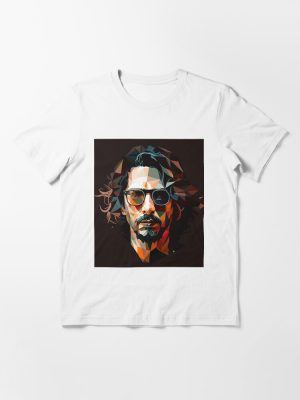 Grunge Man Cornell Abstract Illustration Essential T-Shirt