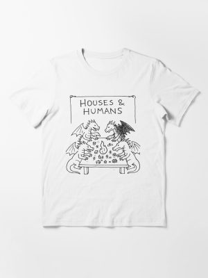 Retro Houses and Humans, dungeons and dragons Essential T-Shirt
