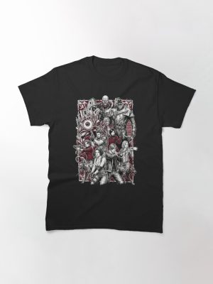 Resident Evil Jill Grace Chris Ada Claire Vs Birkin Nemesis Design Classic T-Shirt