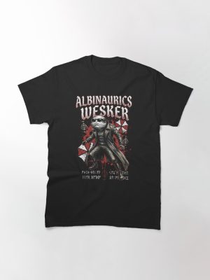 Albinaurics Wesker Resident Evil S.T.A.R.S. Traitor Umbrella Agent Design Classic T-Shirt