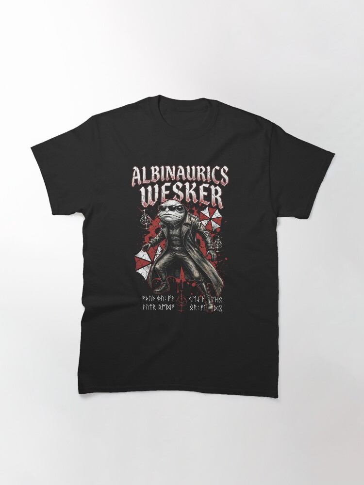 Albinaurics Wesker Resident Evil S.T.A.R.S. Traitor Umbrella Agent Design Classic T-Shirt