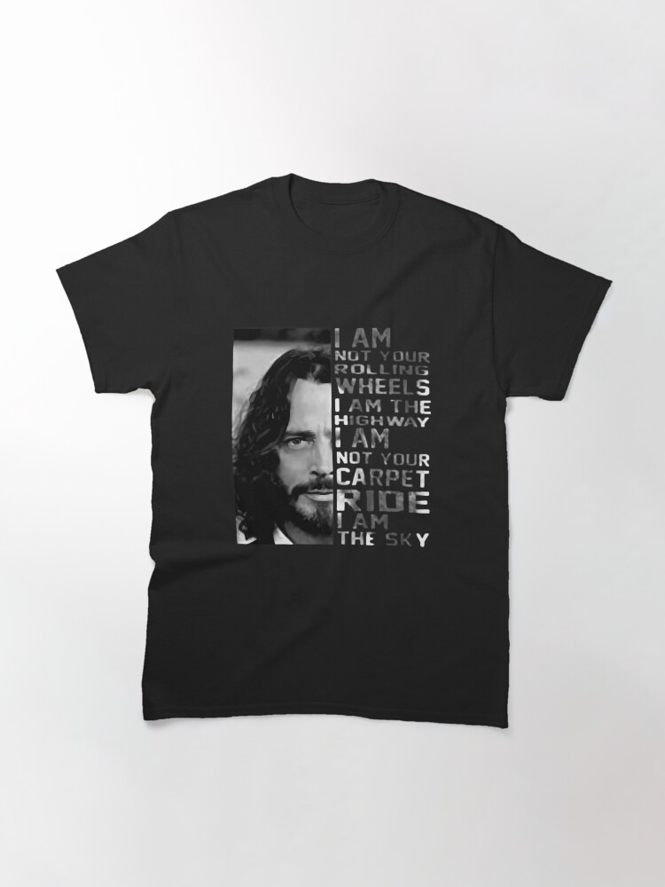 Chris Cornell - I Am Not Your Rolling Wheels I Am The Highway Classic T-Shirt