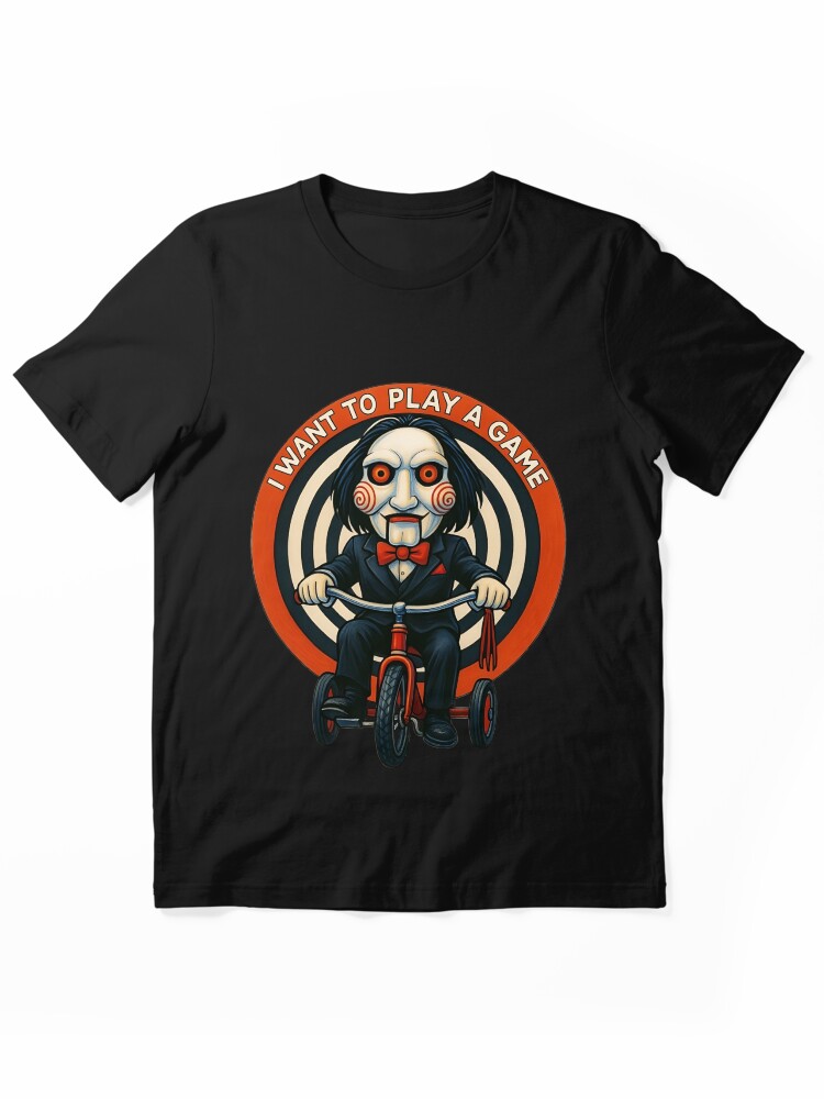 Billy The Puppet I Want To Play A Game Retro Design Essential T-Shirt