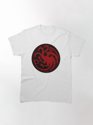 Scribble Dragon Thrice-headed Classic T-Shirt