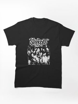 Slipknot Splatter Portrait Graphic Design Classic T-Shirt