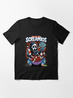 Ghostface Scream Horror Cereal Art Essential T-Shirt