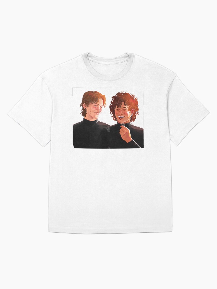 Oscar + Lando as girls (F1) Oversized T-Shirt