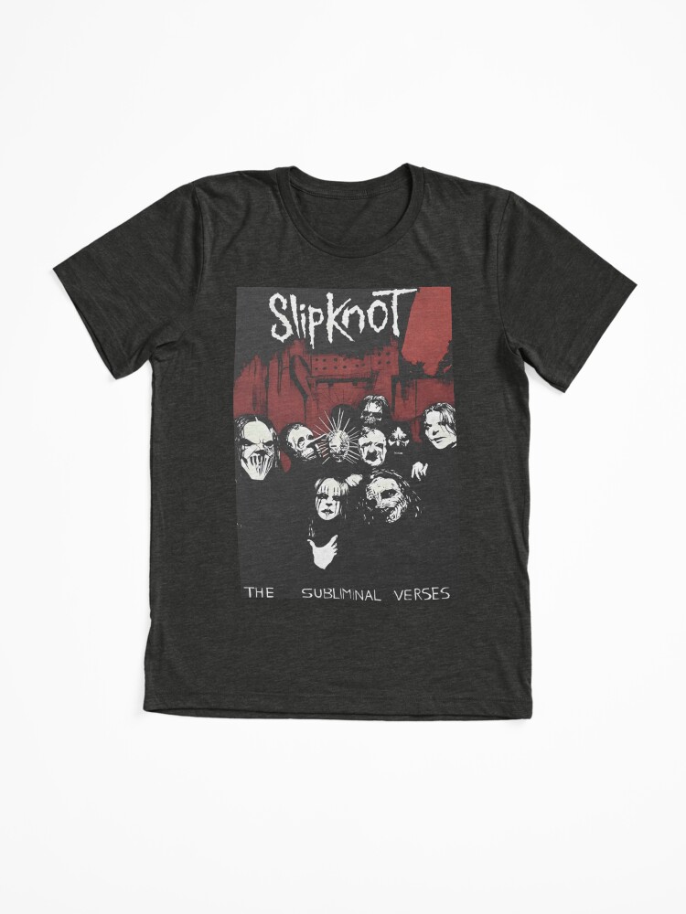 Slipknot Inspired Grunge Mask Collage Extra Soft T-Shirt