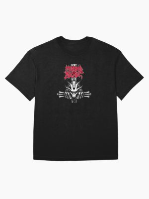 Digital Morbid Angel Band aSignal Pulse Oversized T-Shirt