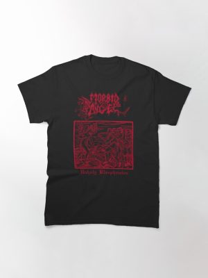 Woodcut Inverted Cross Classic T-Shirt