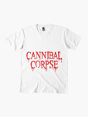 Red Typography Extreme Metal Band Premium T-Shirt