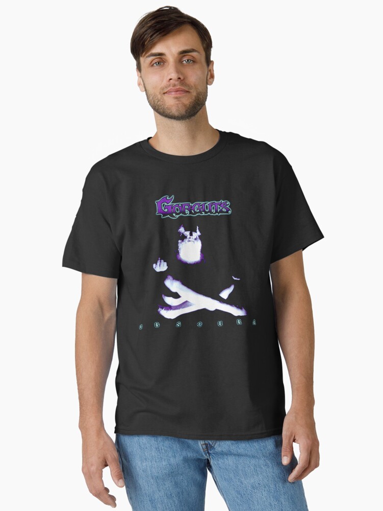 Silhouette Style Death Metal Band Classic T-Shirt