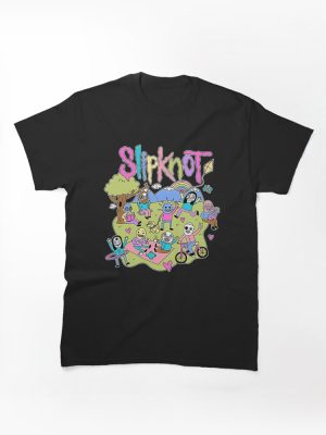 Slipknots Band Cartoon Classic T-Shirt