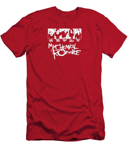 My Chemical Romance Band Lineup Graphic T-Shirt