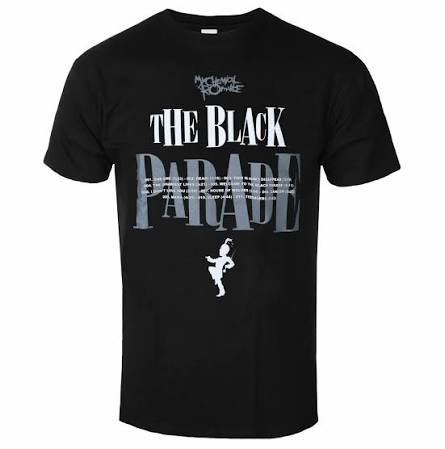 My Chemical Romance The Black Parade Album Tracklist T-Shirt