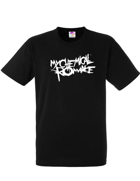 My Chemical Romance Grunge Logo Graphic T-Shirt