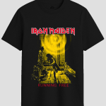 Iron Maiden Running Free Heavy Metal Graphic T-Shirt