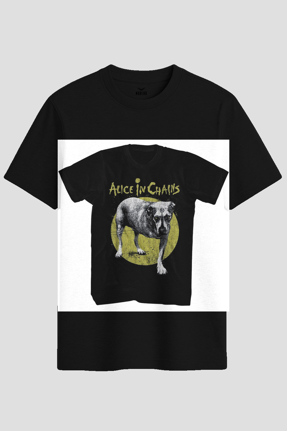Alice In Chains Tripod Dog Vintage Grunge Graphic T-Shirt