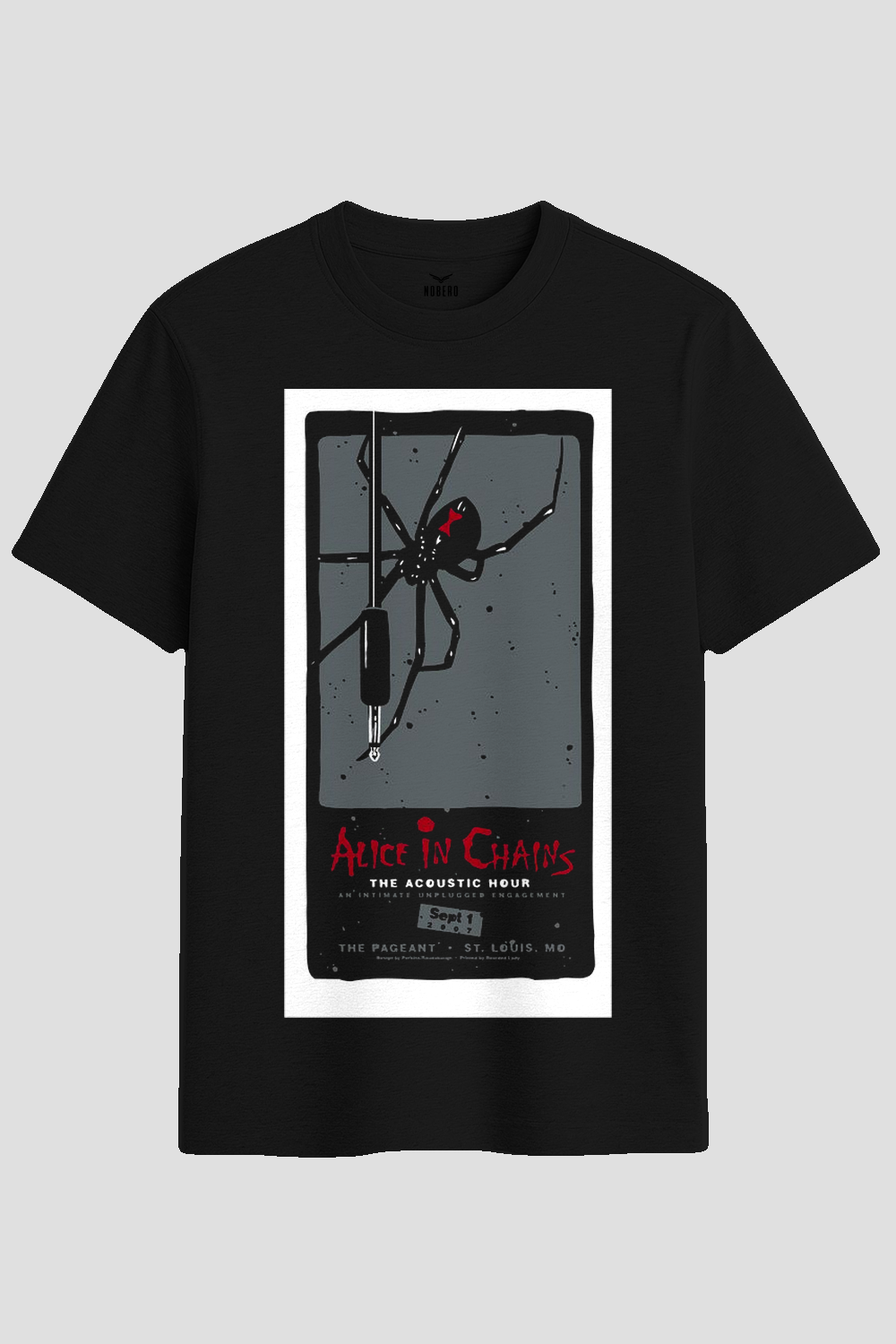 Alice In Chains Acoustic Tour Poster Graphic T-Shirt
