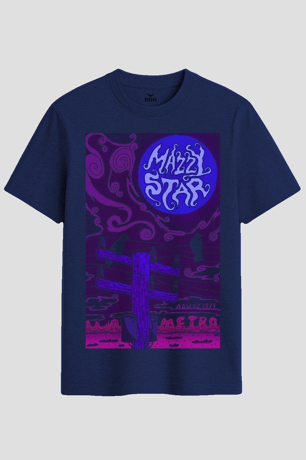 Mazzy Star Psychedelic Concert Poster Graphic T-Shirt