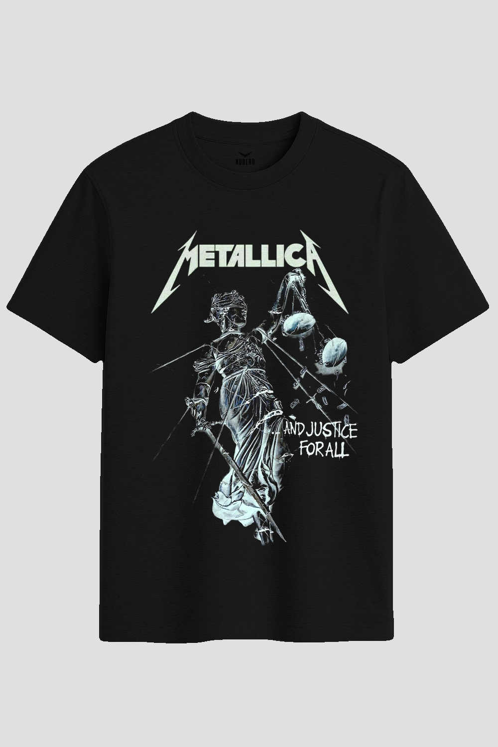 Metallica And Justice For All Heavy Metal Graphic T-Shirt