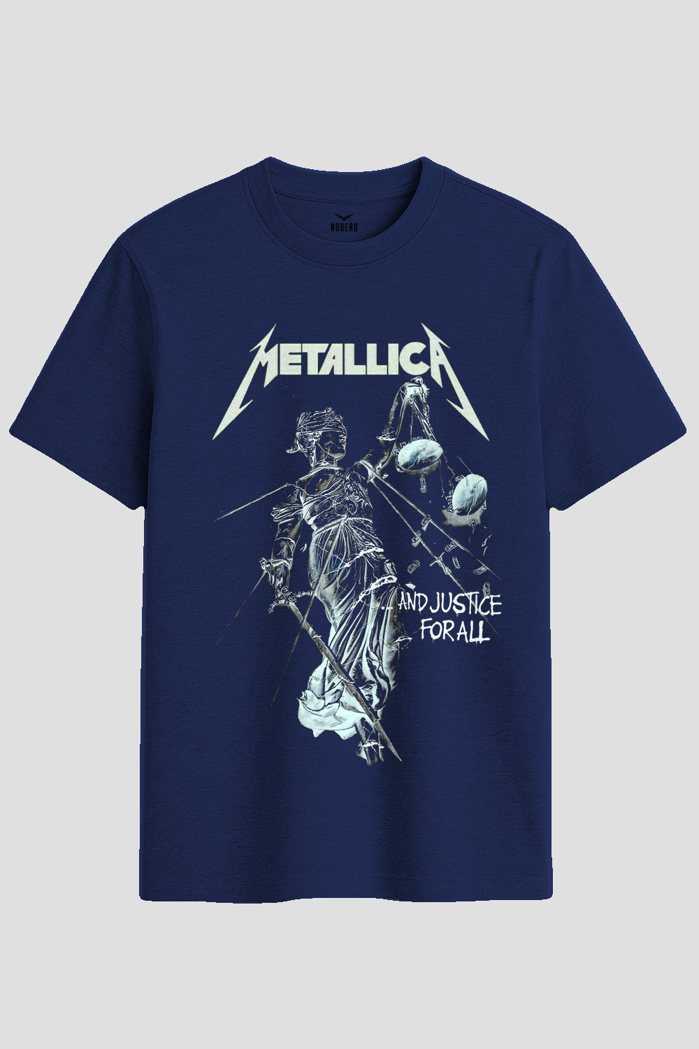 Metallica And Justice For All Rock Graphic T-Shirt
