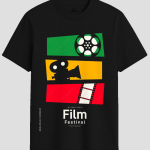 Retro International Film Festival Graphic T-Shirt