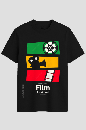 Retro International Film Festival Graphic T-Shirt