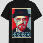 Heisenberg Pop Art Graphic T-Shirt
