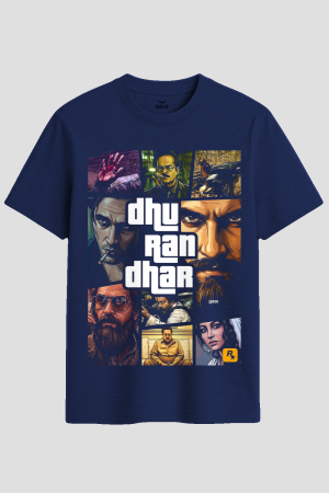 Dhurandhar Action Poster Graphic T-Shirt