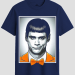 Iconic Comedy Orange Tuxedo Graphic T-Shirt