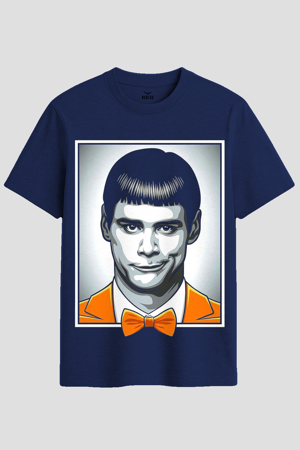 Iconic Comedy Orange Tuxedo Graphic T-Shirt