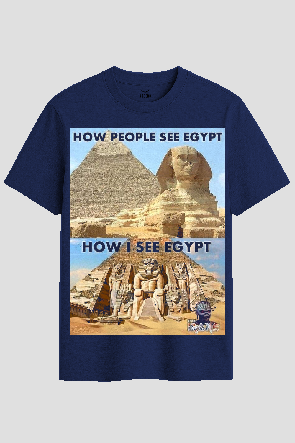 How I See Egypt Heavy Metal Fan Graphic T-Shirt