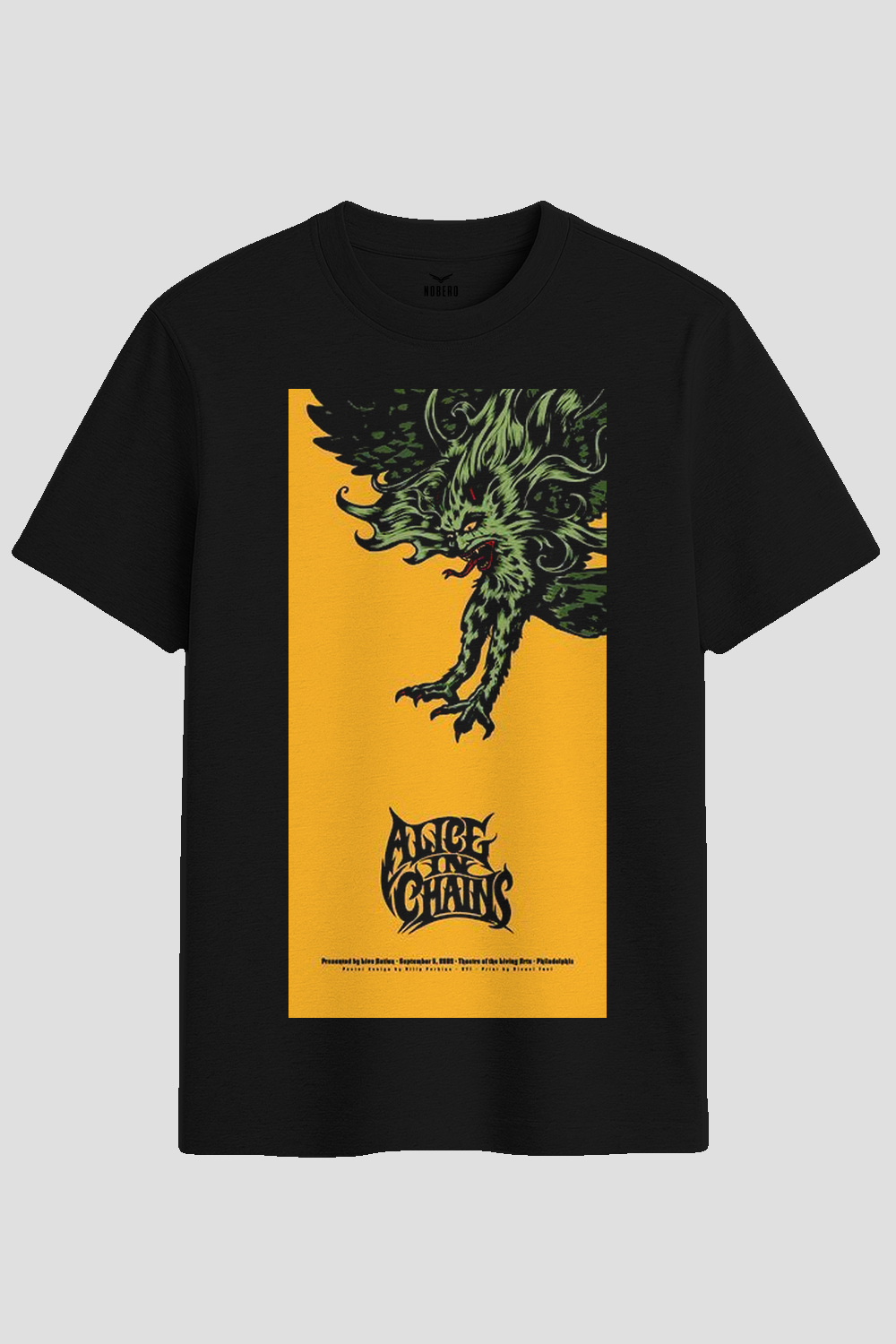 Alice in Chains Vintage Monster Rock Graphic T-Shirt