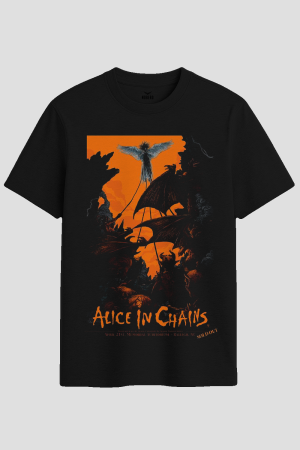 Alice In Chains Vintage Concert Graphic T-Shirt