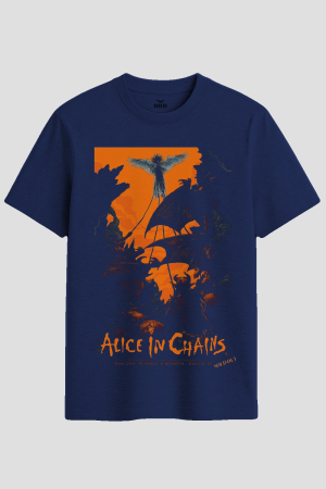 Alice In Chains Vintage Concert Poster Graphic T-Shirt