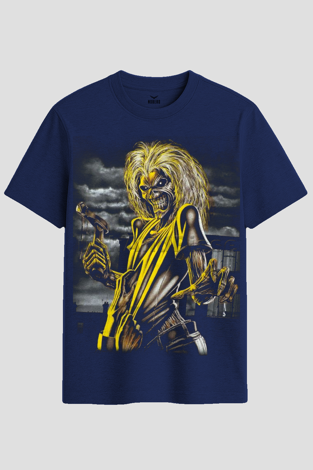Vintage Heavy Metal Ghoul Rock Graphic T-Shirt