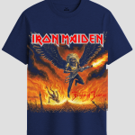 Iron Maiden Flight of Icarus Heavy Metal Graphic T-Shirt