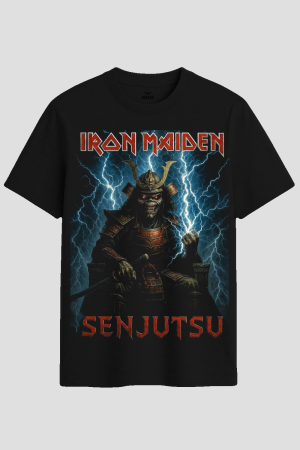 Iron Maiden Senjutsu Samurai Eddie Graphic T-Shirt