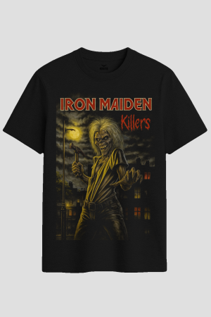 Iron Maiden Killers Eddie Graphic Band T-Shirt