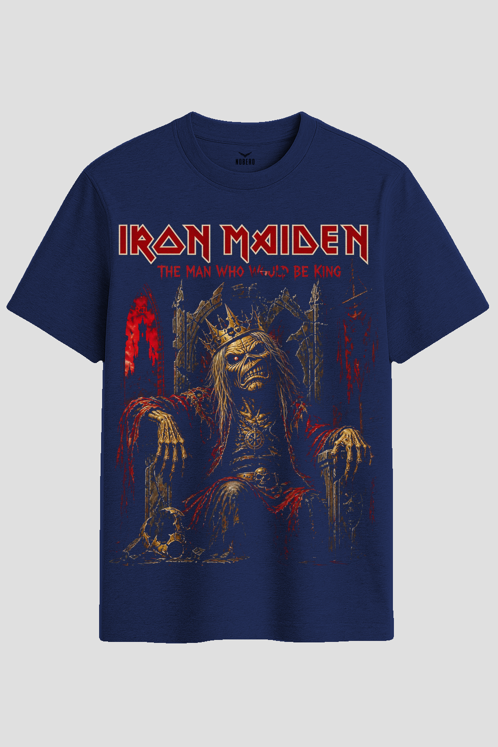 Iron Maiden The Man Who Would Be King Graphic T-Shirt