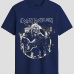 Heavy Metal Eddie Bass Guitar Graphic T-Shirt