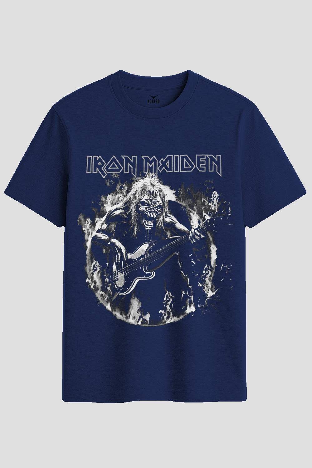 Heavy Metal Eddie Bass Guitar Graphic T-Shirt