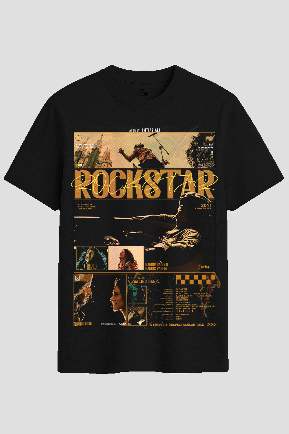 Rockstar Movie Retro Graphic T-Shirt