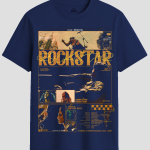 Rockstar Movie Vintage Tribute Graphic T-Shirt