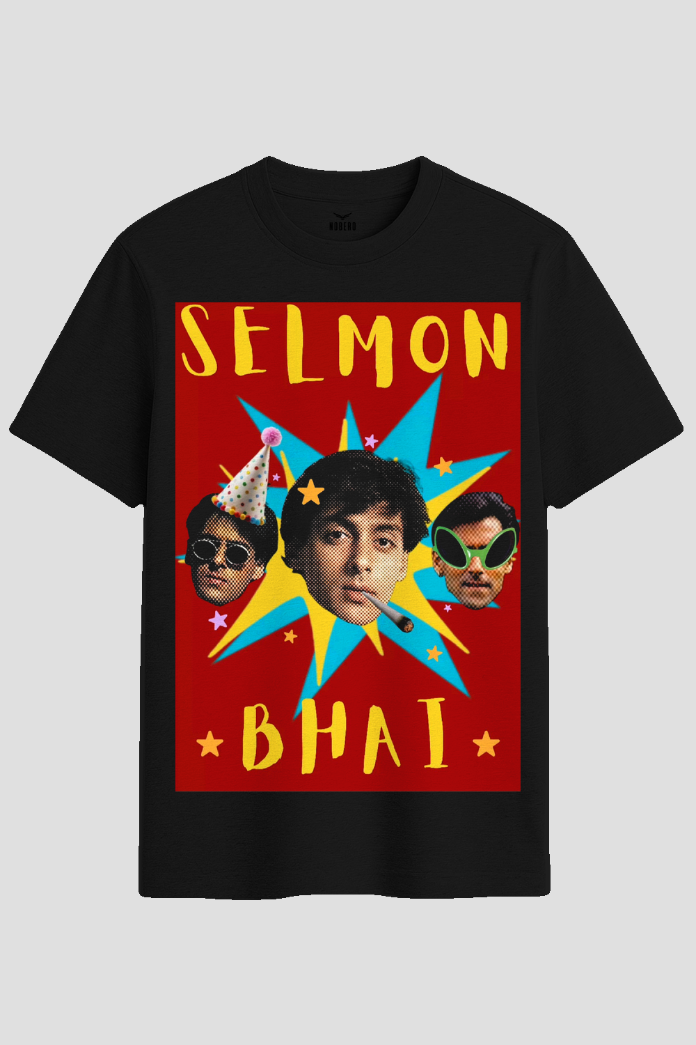 Selmon Bhai Funny Pop Art Graphic T-Shirt