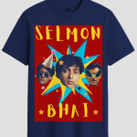 Selmon Bhai Funny Pop Art Meme Graphic T-Shirt